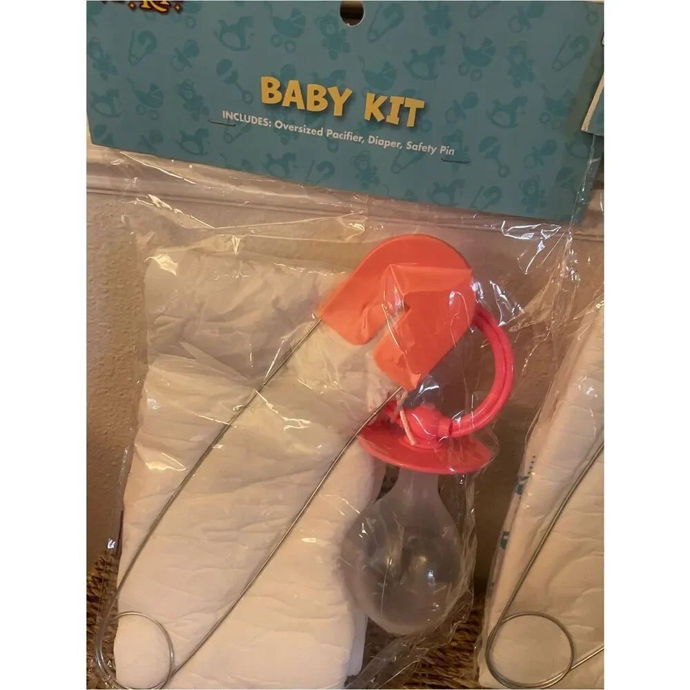 SPIRIT Baby Kit with Pacifier and Diaper - Pink and Blue - Picture 4 of 10